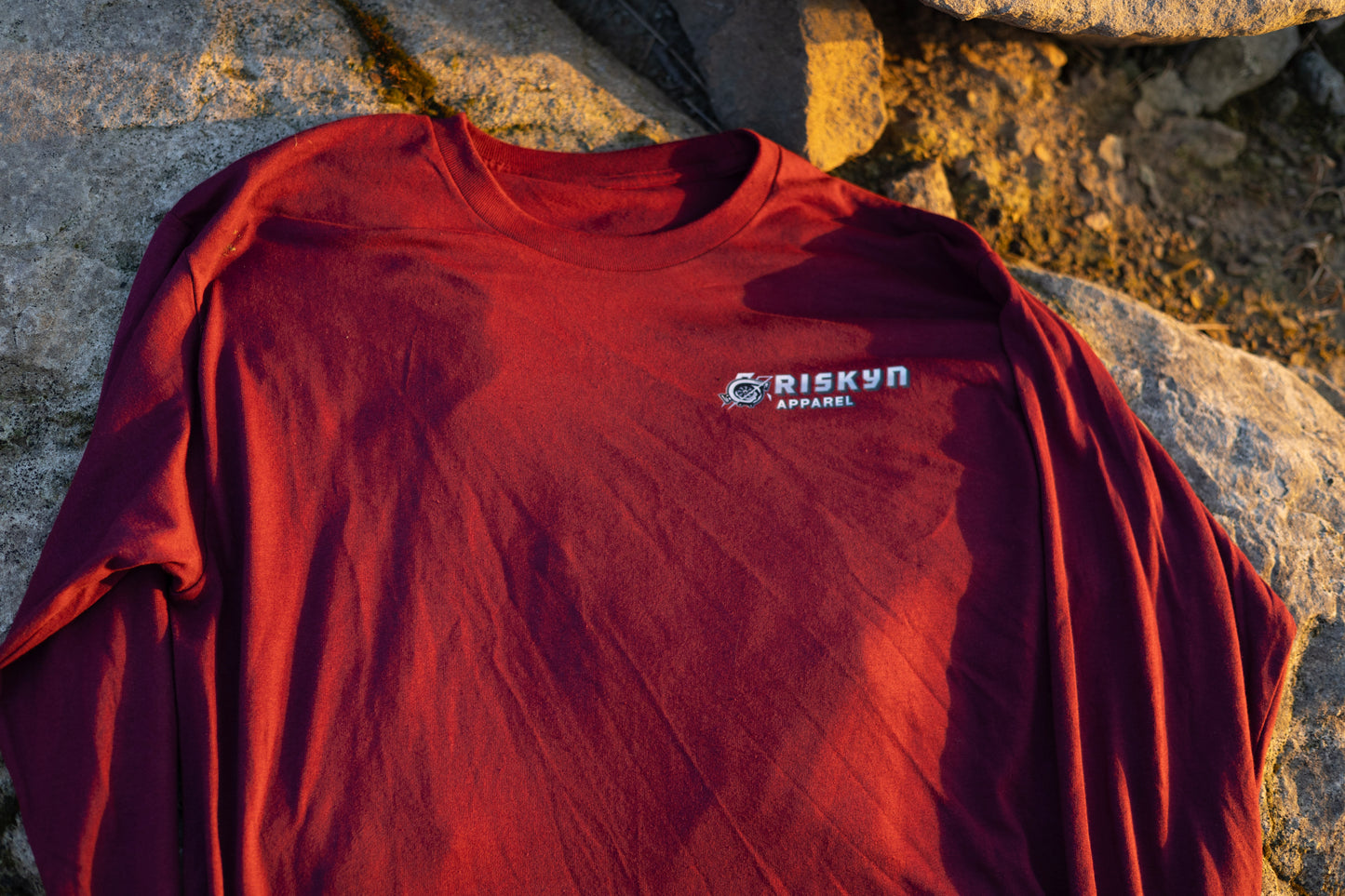 Maroon Long Sleeve Dodge shirt