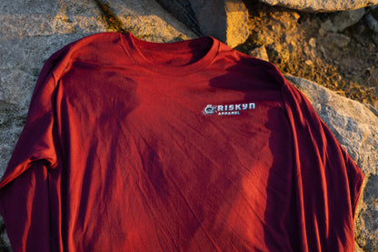 Maroon Long Sleeve Dodge shirt